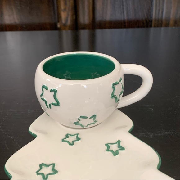 Department 56 Time to Celebrate Christmas Tree Plate & Mug Set - Picture 5 of 10